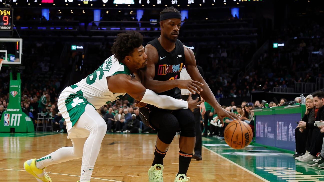 The Miami Heat and Boston Celtics have postseason history -- a lot of it