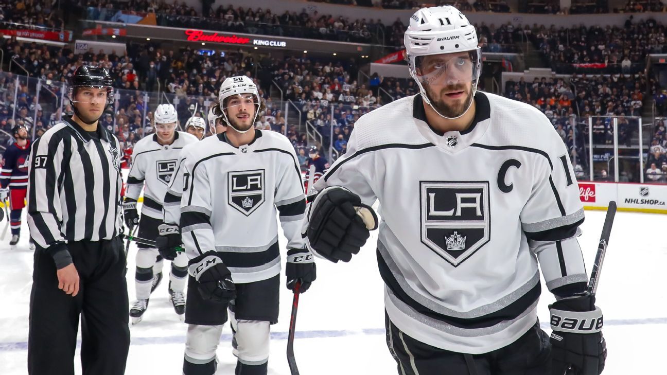 Kopitar's farewell season slowed by foot injury