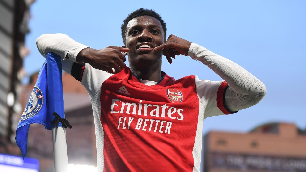 Nketiah proves Arteta wrong, gives Arsenal new life in top-four race as Lukaku c..