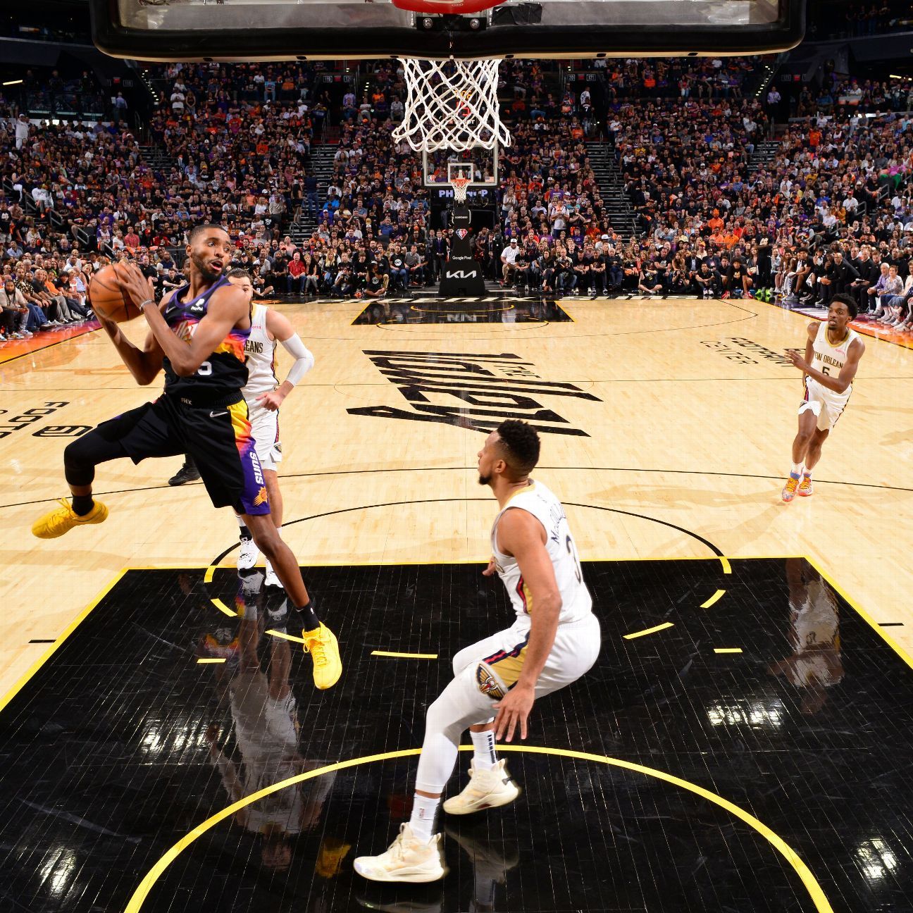 Mikal Bridges joins list of greats in powering Phoenix Suns to Game 5 win over New Orleans Pelicans – ESPN