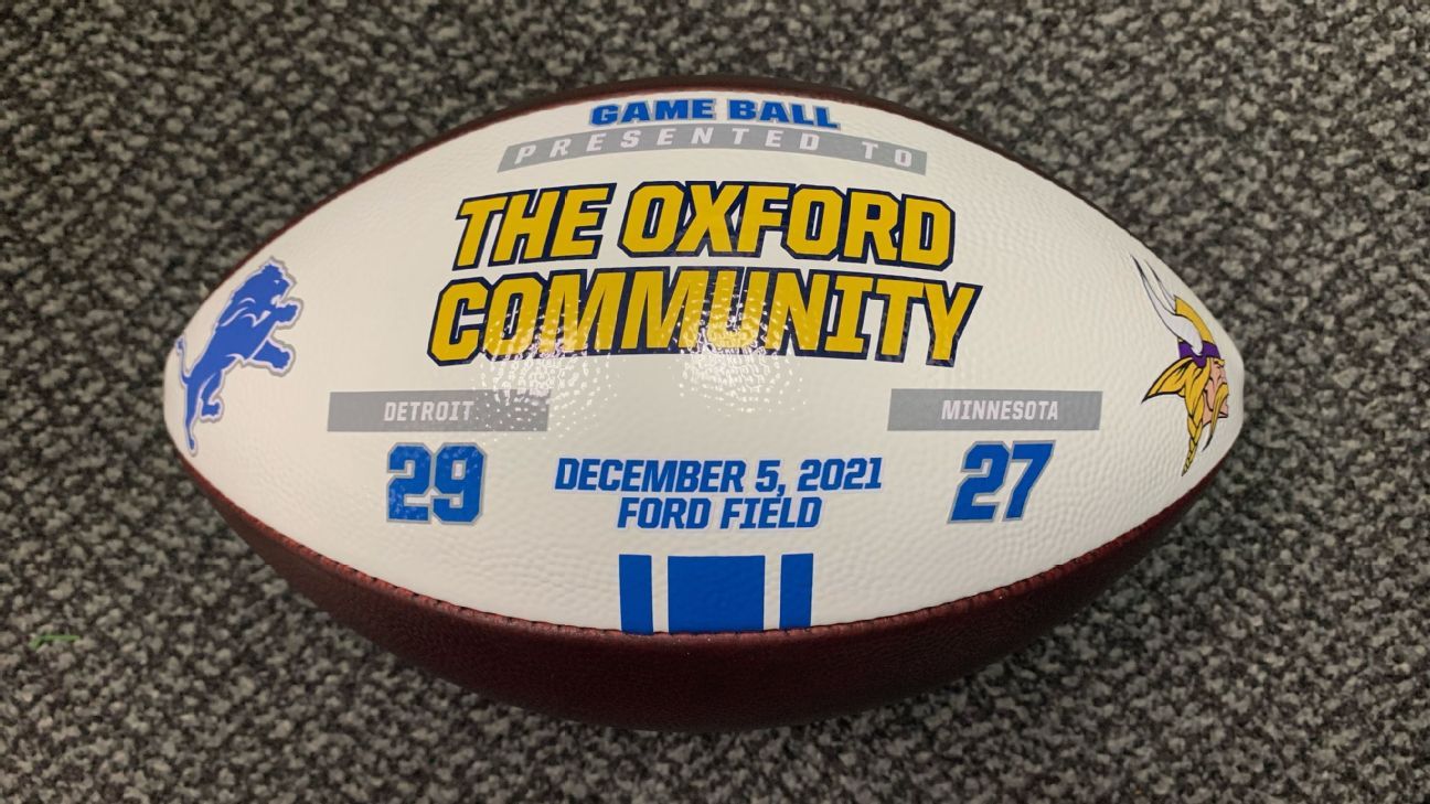 Lions deliver ball dedicated after Oxford shooting