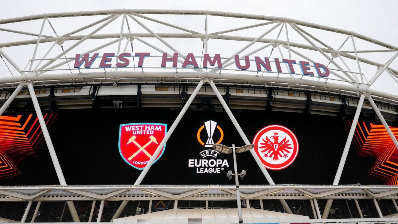 West Ham investigating incident after fans allegedly attack German  commentators live on air