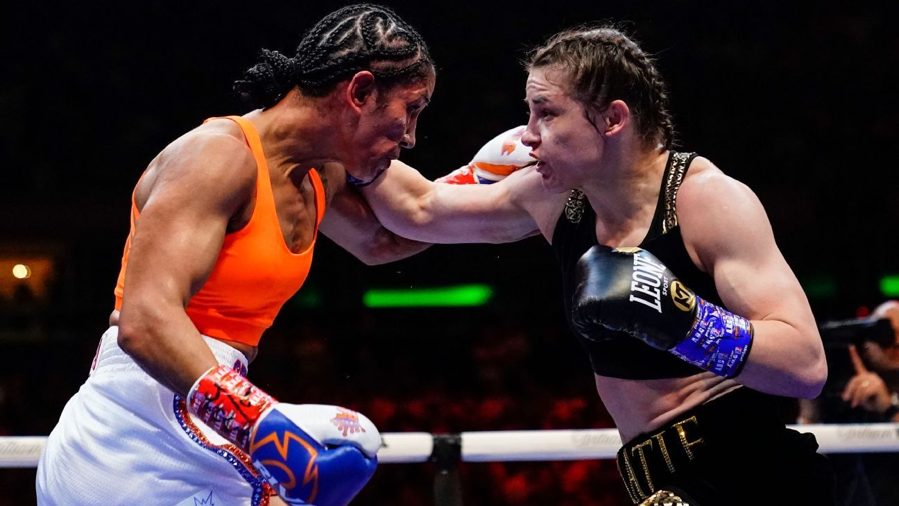 Katie Taylor edges Amanda Serrano by split decision to retain undisputed title