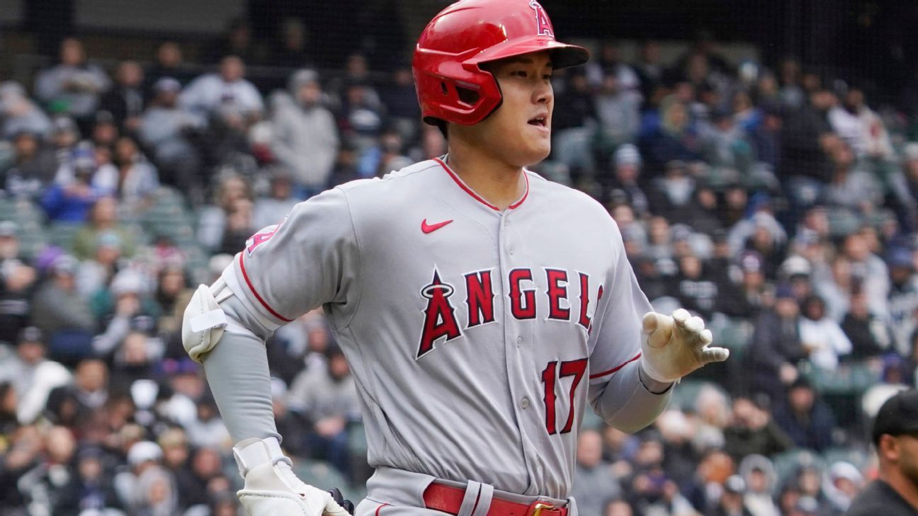 Shohei Ohtani (groin) expects to play on Monday after Los Angeles Angels remove ..