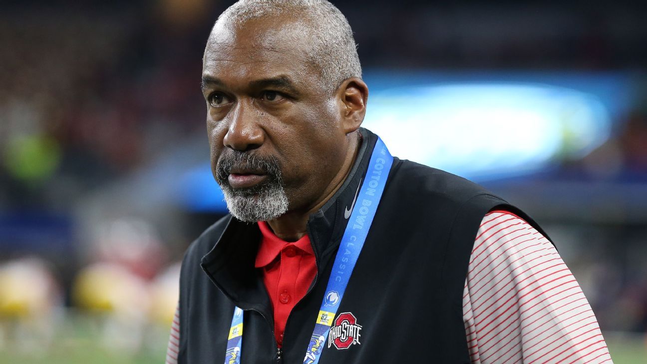 Ohio State athletic director Gene Smith says he'll retire in July