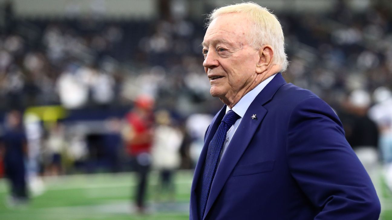 Source - Dallas Cowboys owner Jerry Jones involved in minor car ...