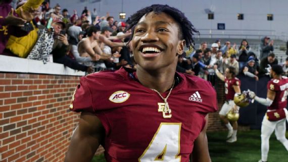 Why Boston College football star Zay Flowers turned down big-money offers to transfer - ESPN
