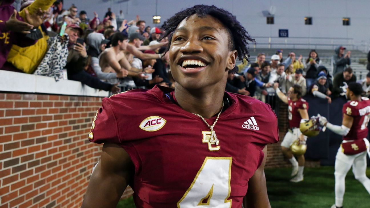 Why Boston College football star Zay Flowers turned down big-money offers to tra..