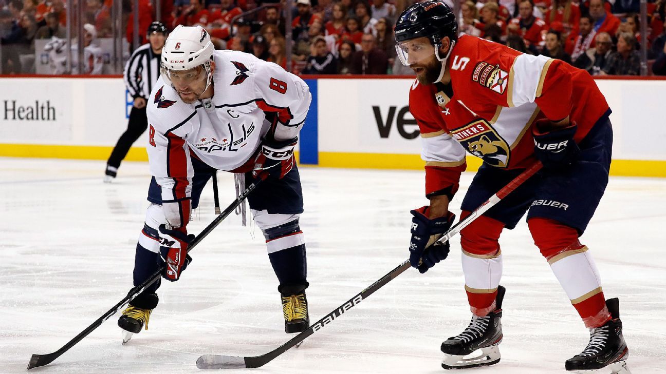 Panthers beat Caps in OT, win series for 1st time since '96