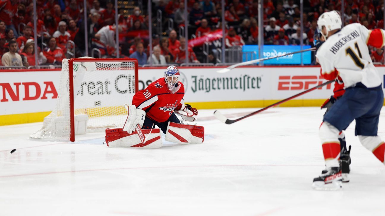 Washington Capitals give goalie Ilya Samsonov starting nod, take series
