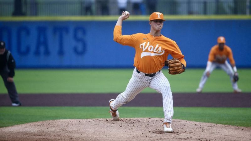 Redmond Walsh: Tennessee baseball pitcher