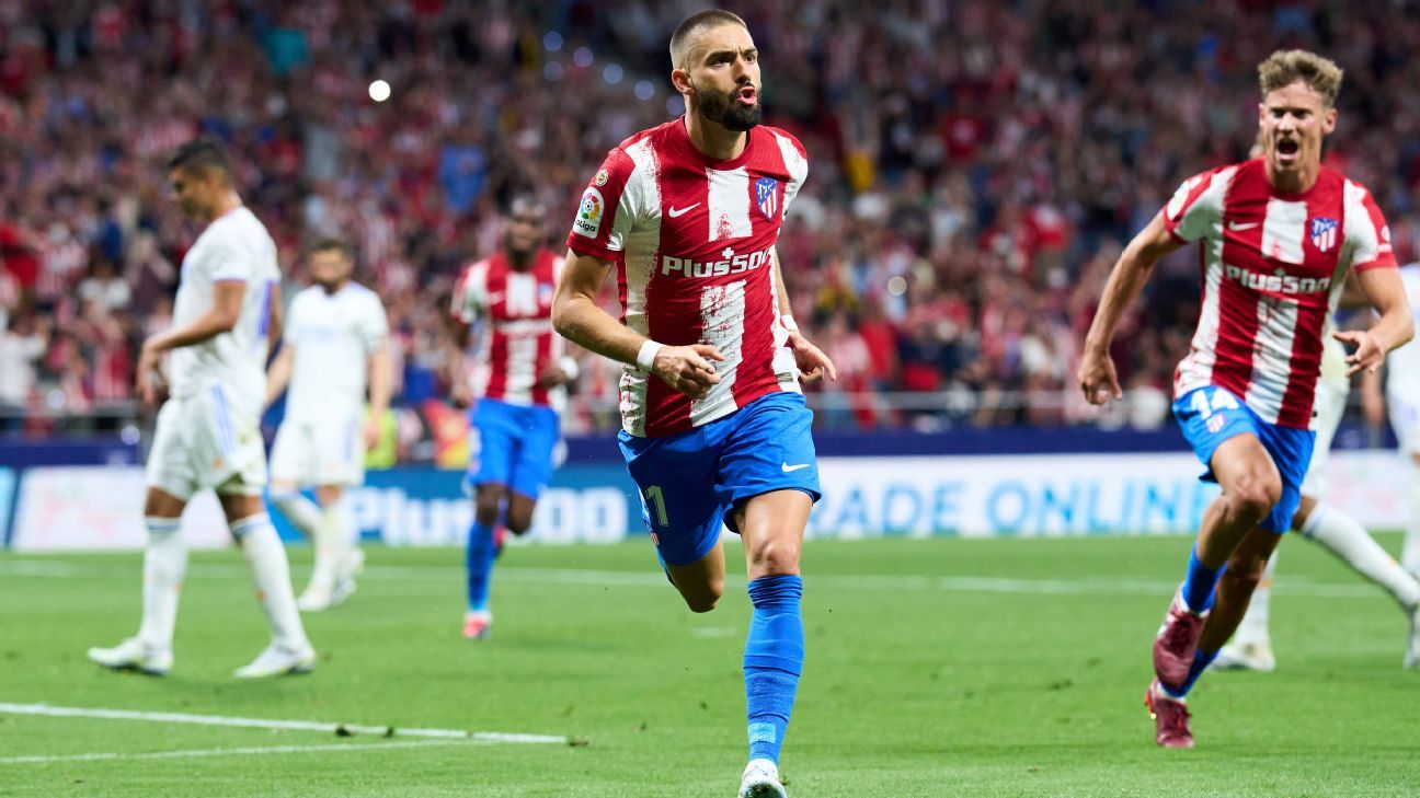 Atlético de Madrid 'carimba faixa' do Real, dá fim a longo jejum no dérbi e fica perto de confirmar vaga na Champions