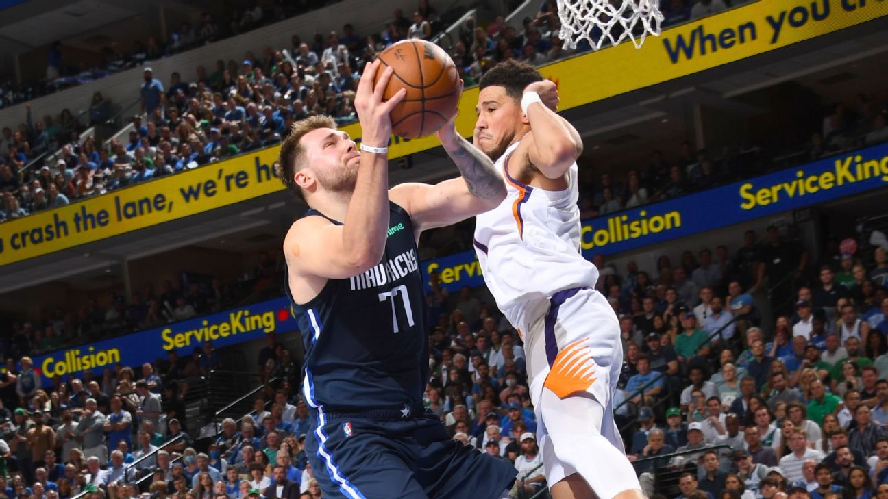 Luka Doncic, fueled by Phoenix Suns' trash talk, leads Dallas Mavericks to first..