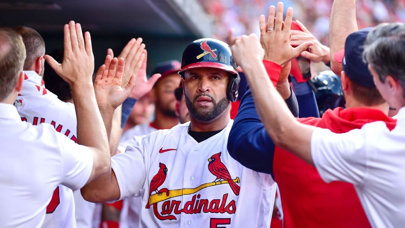 Cards Nation on X: Welcome home, Albert Pujols!