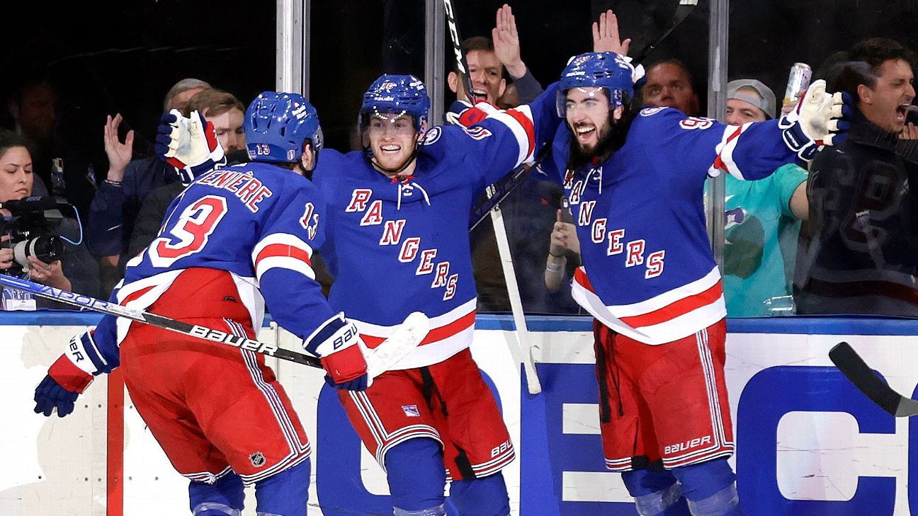 Artemi Panarin's OT power-play goal sends New York Rangers into second round