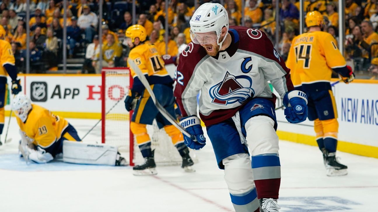 Colorado Avalanche Gabriel Landeskog hearing Department of Player