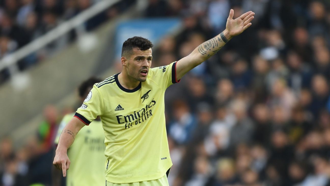 Granit Xhaka slams Arsenal teammates in Newcastle loss 'We didn't deserve to be on the pitch'
