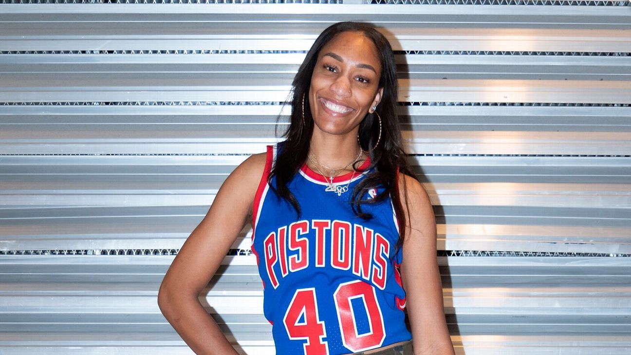 A'ja Wilson honoring Bill Laimbeer, Sue Bird's custom letterman look highlight eye-catching WNBA fits