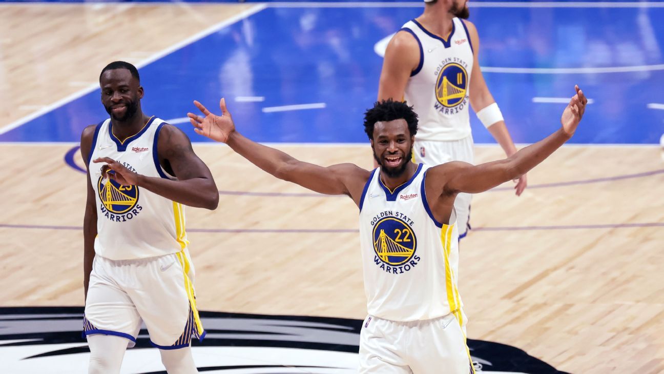 Andrew Wiggins' Game 3 effort vs. Mavericks helps put Warriors on brink of NBA F..