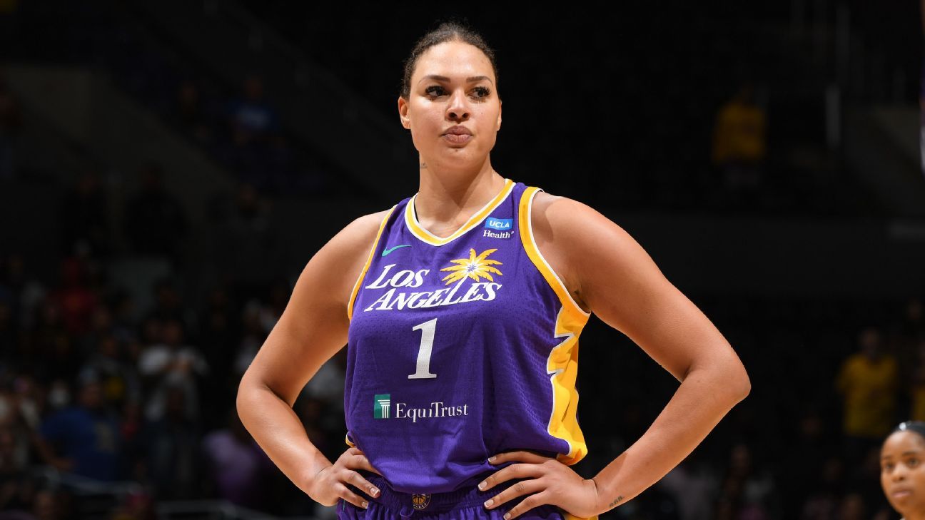 Los Angeles Sparks part ways with 6-foot-8 Liz Cambage