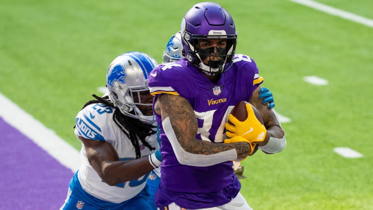 Irv Smith Jr. receives praise from PFF and Vikings' head coach