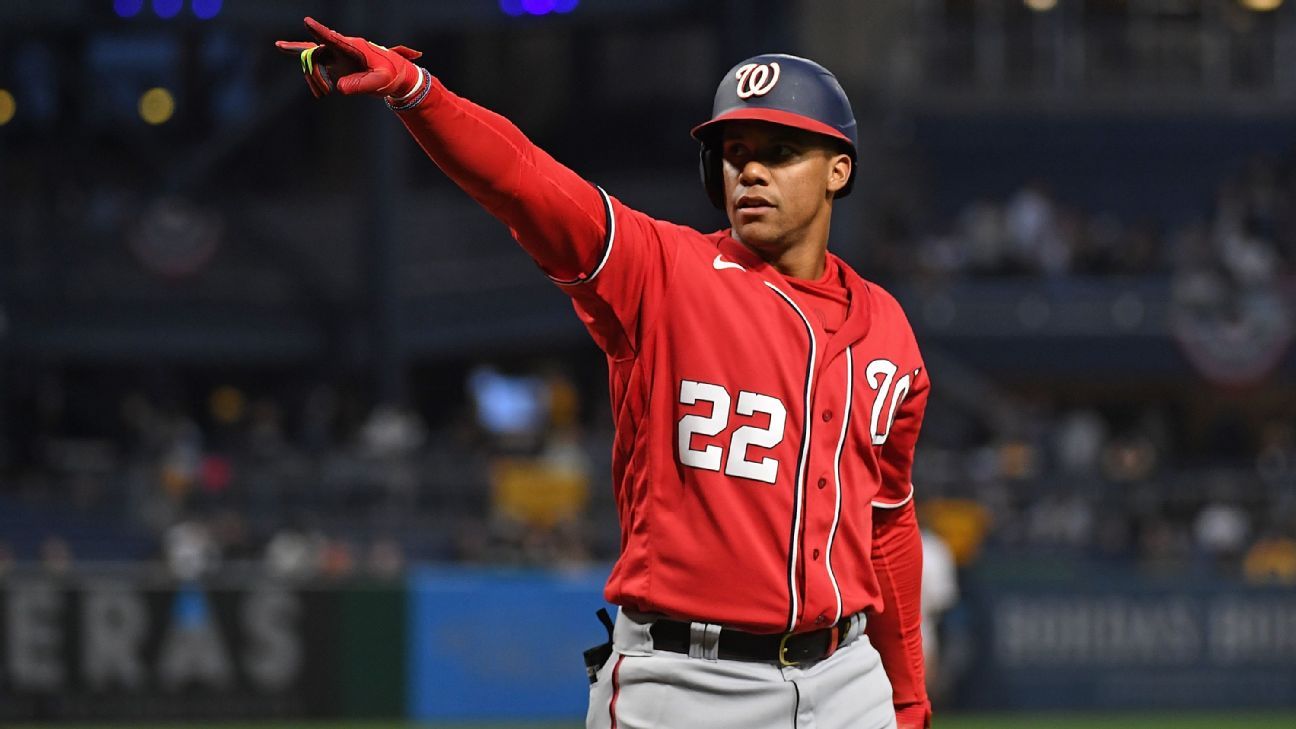 Juan Soto back in Washington, grateful for time with Nats - WTOP News