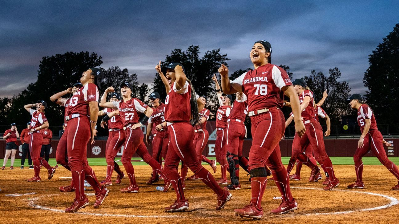 College World Series: Ole Miss blows Game 1 open with back-to-back-to-back  HRs in win over Oklahoma