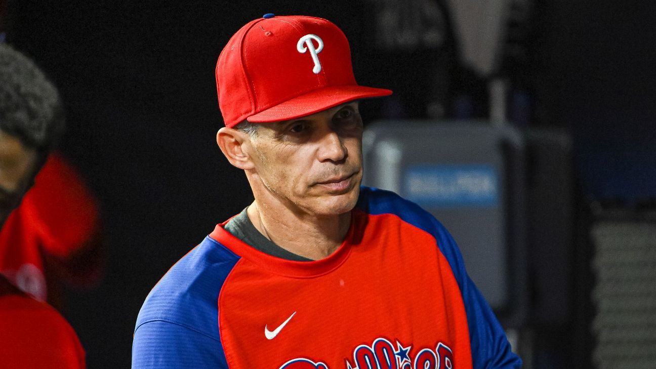 Joe Girardi not worried about job security despite Philadelphia Phillies' growin..