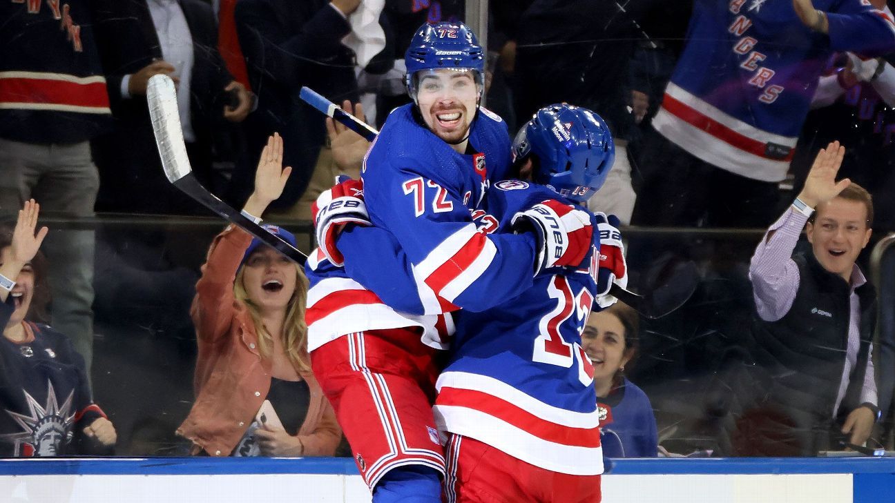 Rangers vs. Lightning final score, results: Mika Zibanejad's two goals lead New  York to opening night win