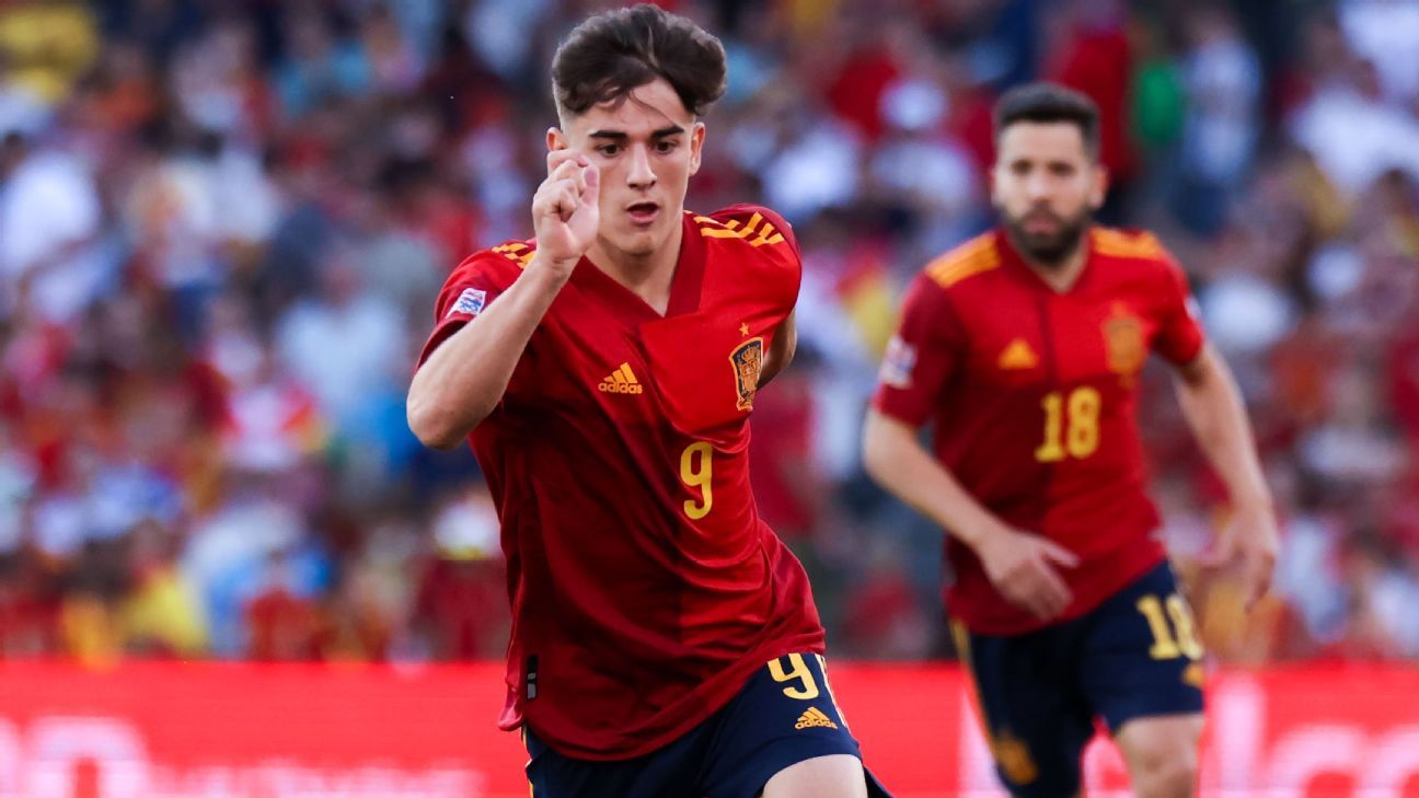 Gavi stars for Spain as Barcelona count the soaring cost of his new contract