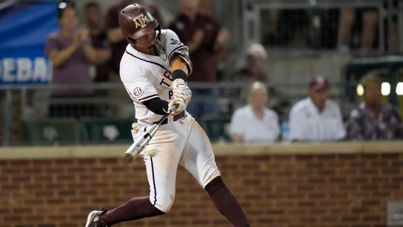 Texas A&M comes back for a walk off win in opening game of super regionals