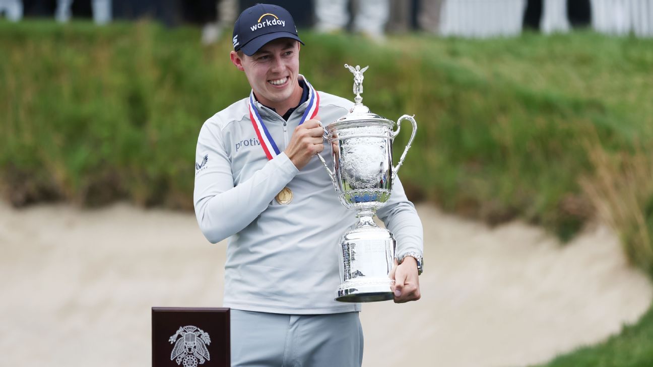 England's Matt Fitzpatrick wins 2022 U.S. Open by 1 stroke for first major title