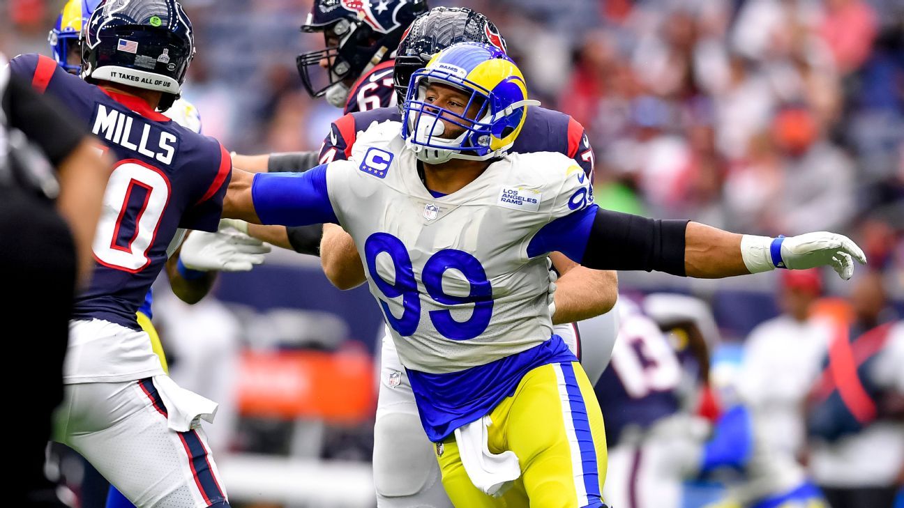 Ranking the NFL's top 10 defensive tackles for 2022 Execs, coaches