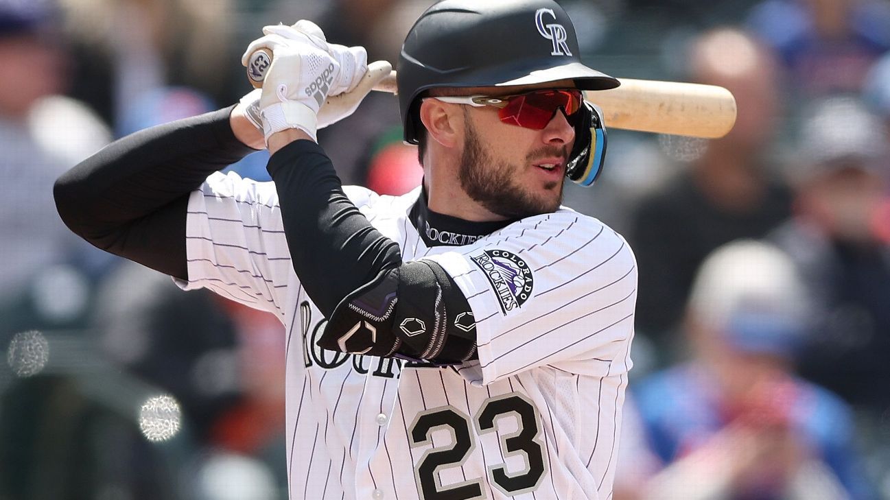 Kris Bryant returns to lineup for Colorado Rockies after missing more than  month with back strain - ESPN