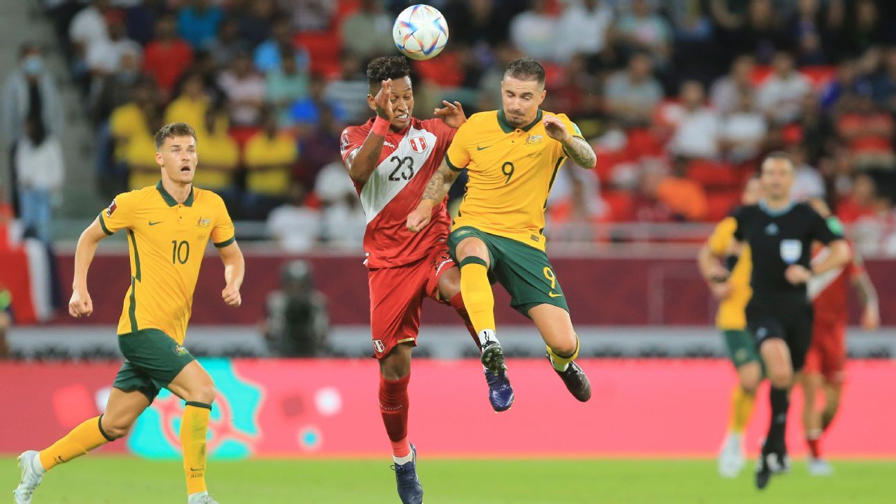 Así llega Australia a la Copa del Mundo de Qatar 2022 sus últimos resultados