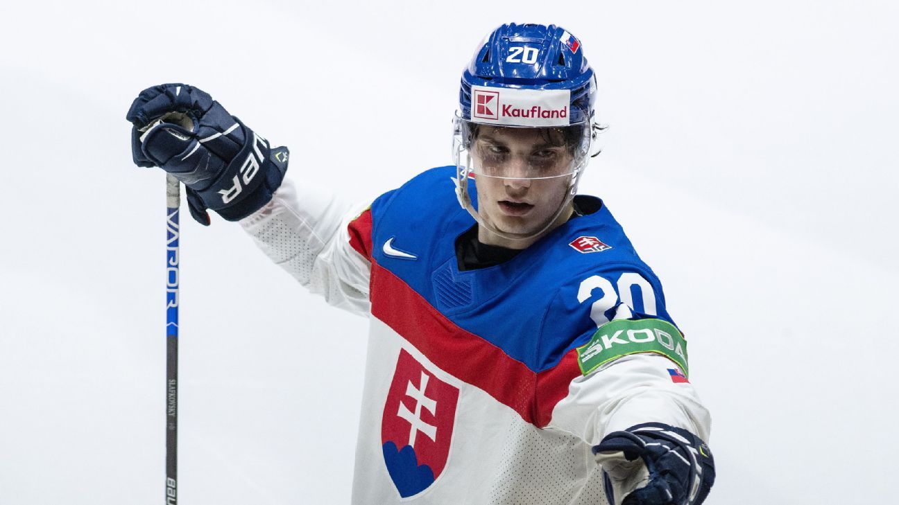22 Nhl Draft Prospect Rankings Led By Shane Wright Logan Cooley Juraj Slafkovsky