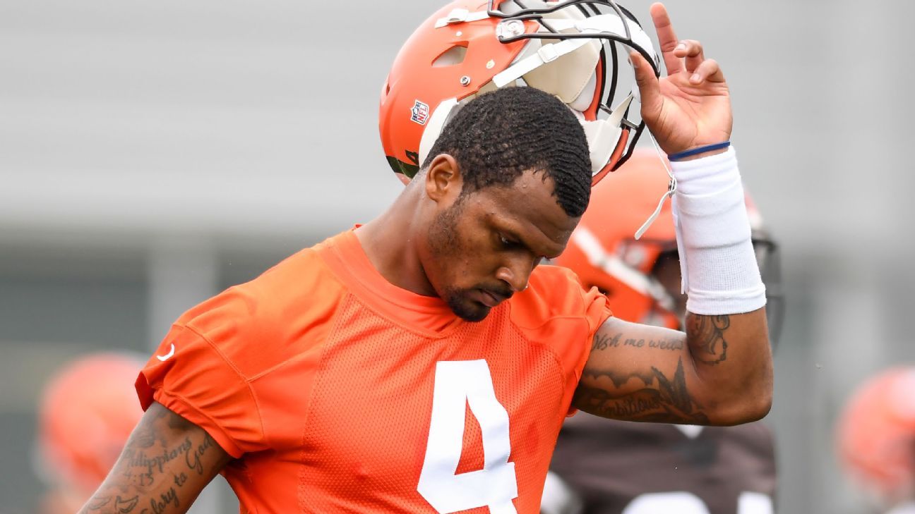 Cleveland Browns QB Deshaun Watson begins serving 11-game