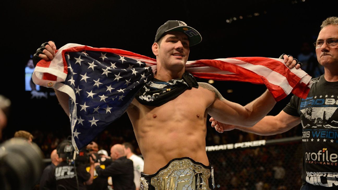 Former UFC Champion Chris Weidman to Join Hall of Fame