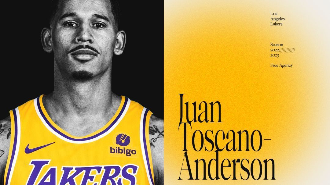 Juan Toscano-Anderson to Lakers