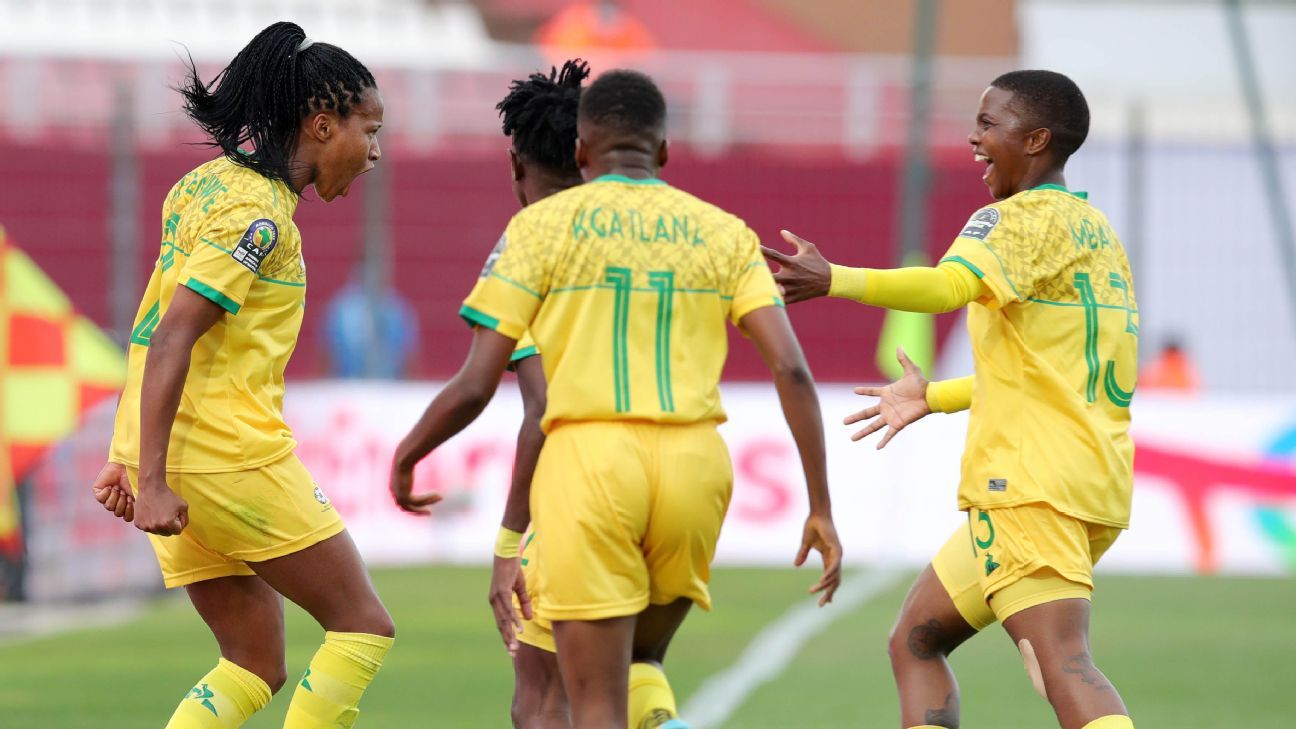 South Africa beat Nigeria in Africa Women Cup of Nations group stage ...