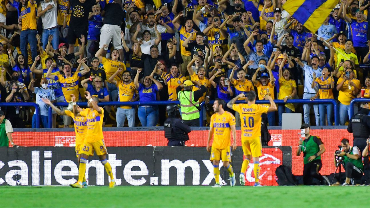 Tigres UANL vs. Atlas Reporte del Partido 23 julio, 2022 ESPN