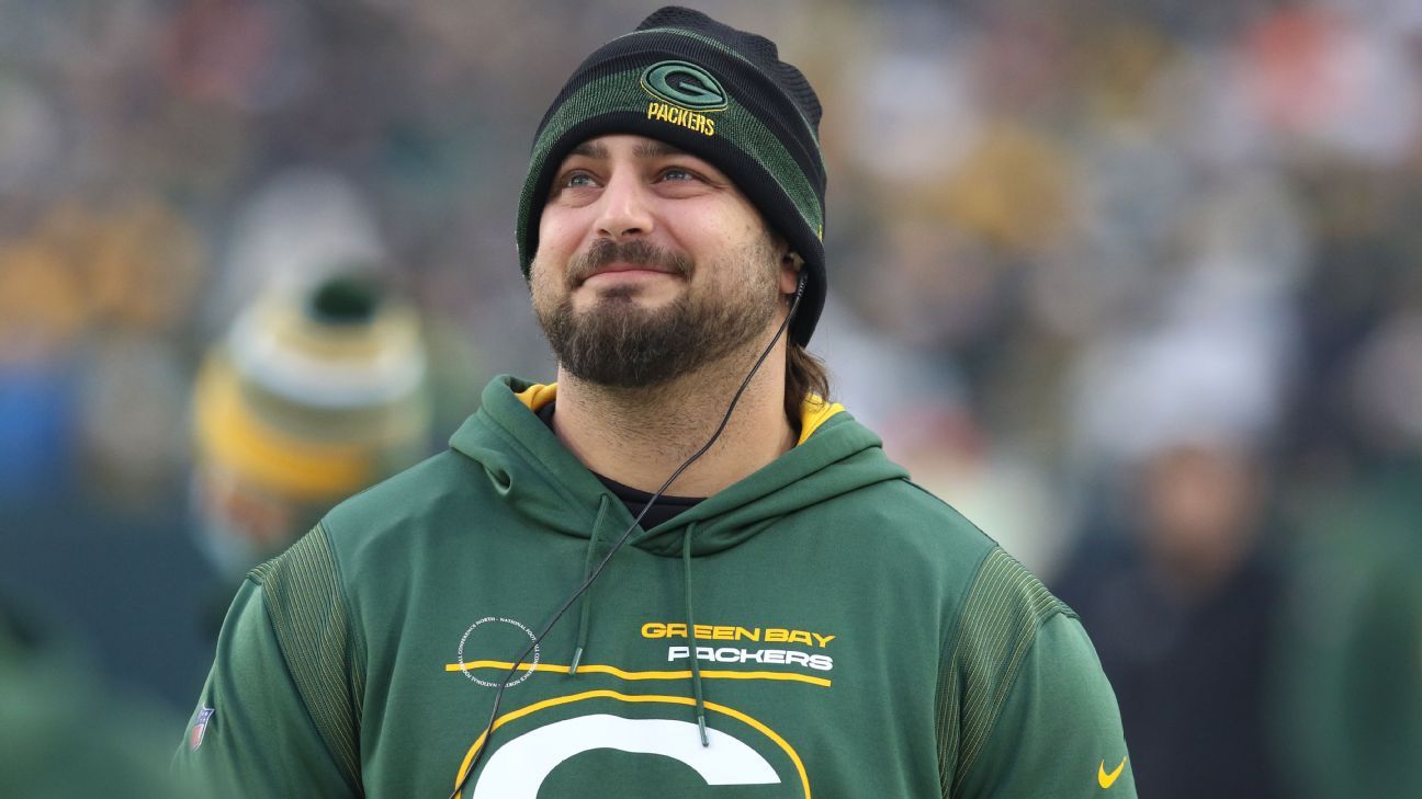 Green Bay Packers All-Pro LT David Bakhtiari had another knee procedure; no time..