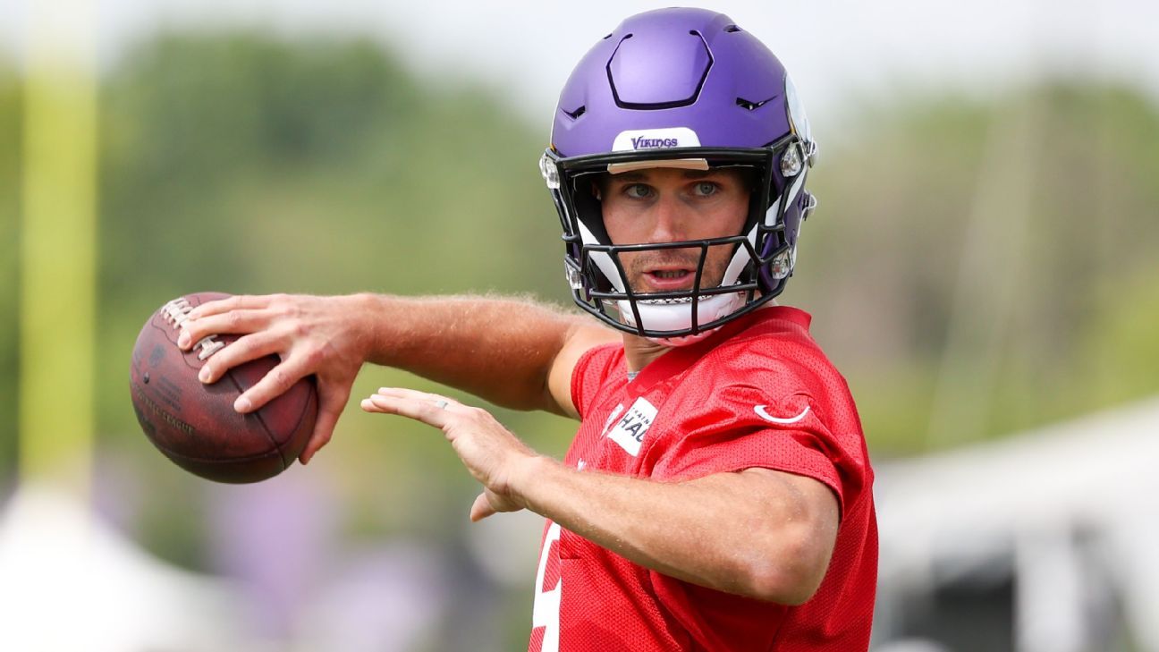 Vikings quarterback Kirk Cousins facing his boyhood favorites