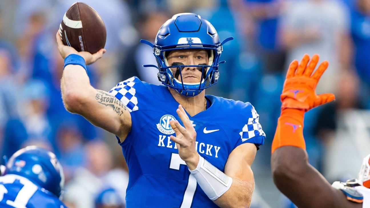 Kentucky QB Will Levis talks NFL Draft 2023 in Kansas City