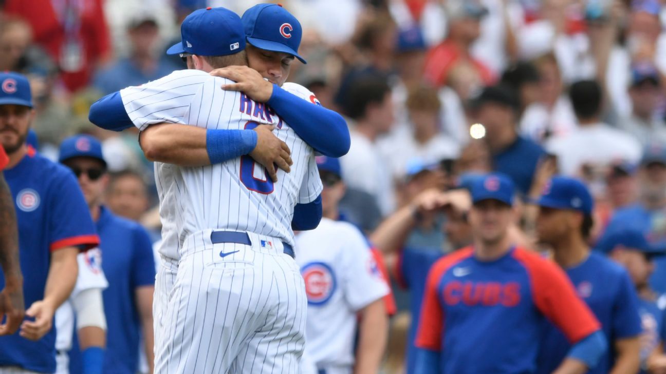 Willson Contreras and Ian Happ – an emotional goodbye to Cubs fans at  Wrigley amid trade rumors – Southport Corridor News and Events – Chicago,  Illinois