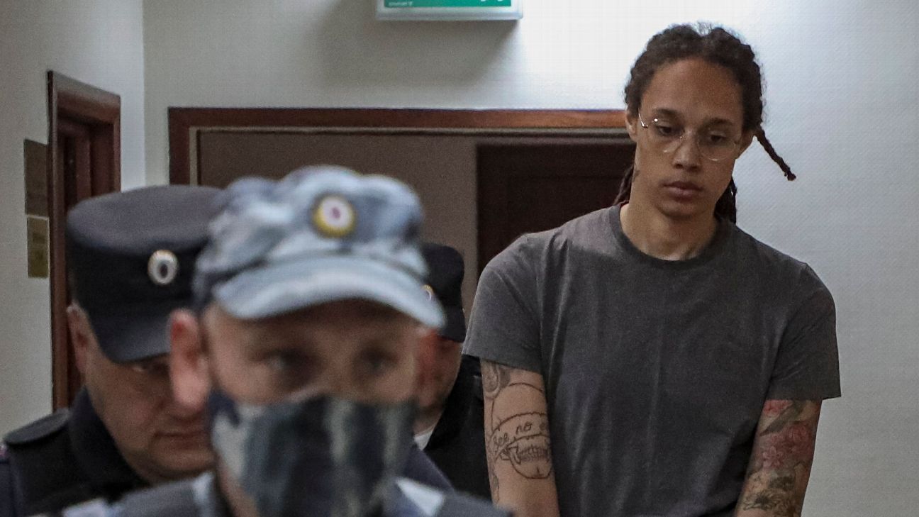 Russian prosecutors request 9 1/2-year sentence for Brittney Griner, who says sh..
