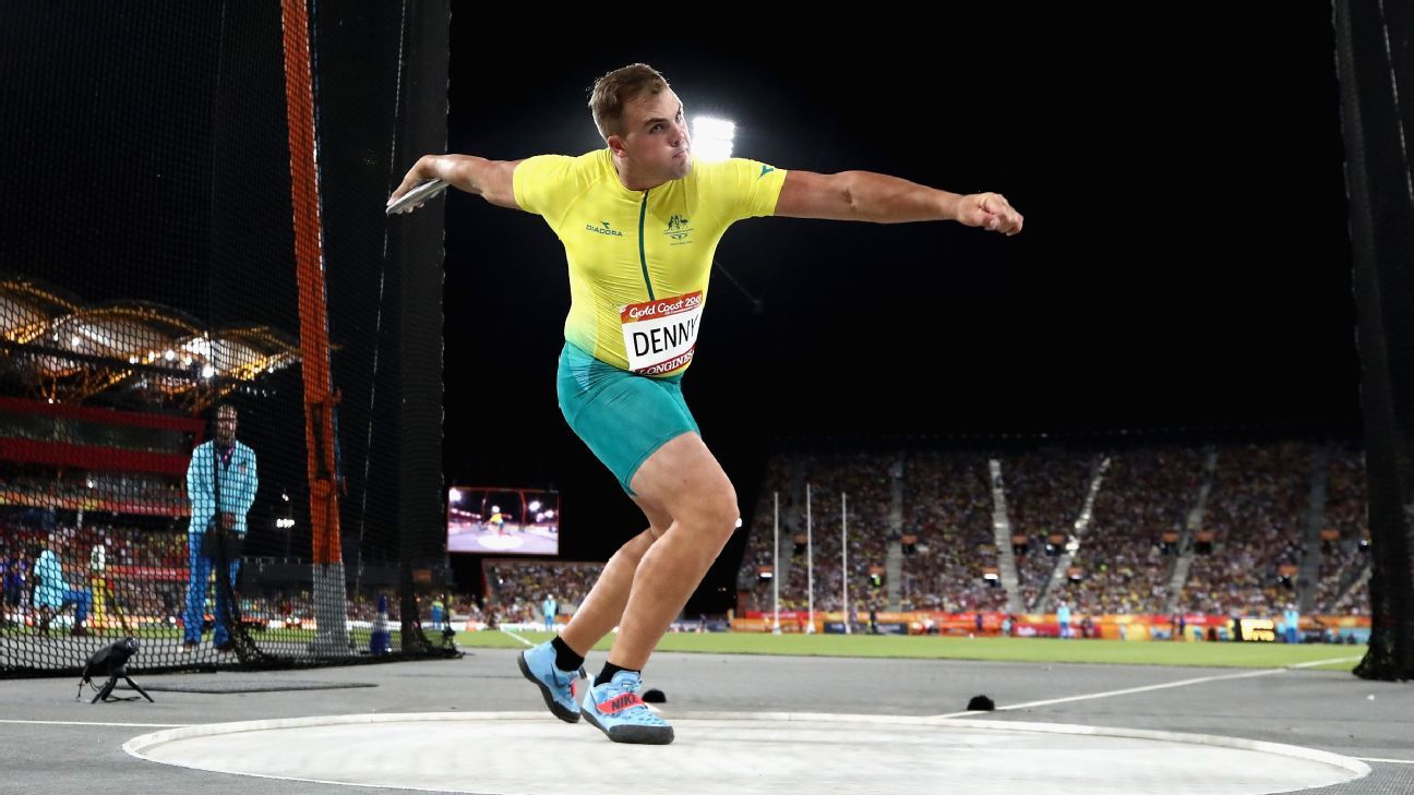 Commonwealth Games Two PBs and discus gold for Matty Denny - ESPN