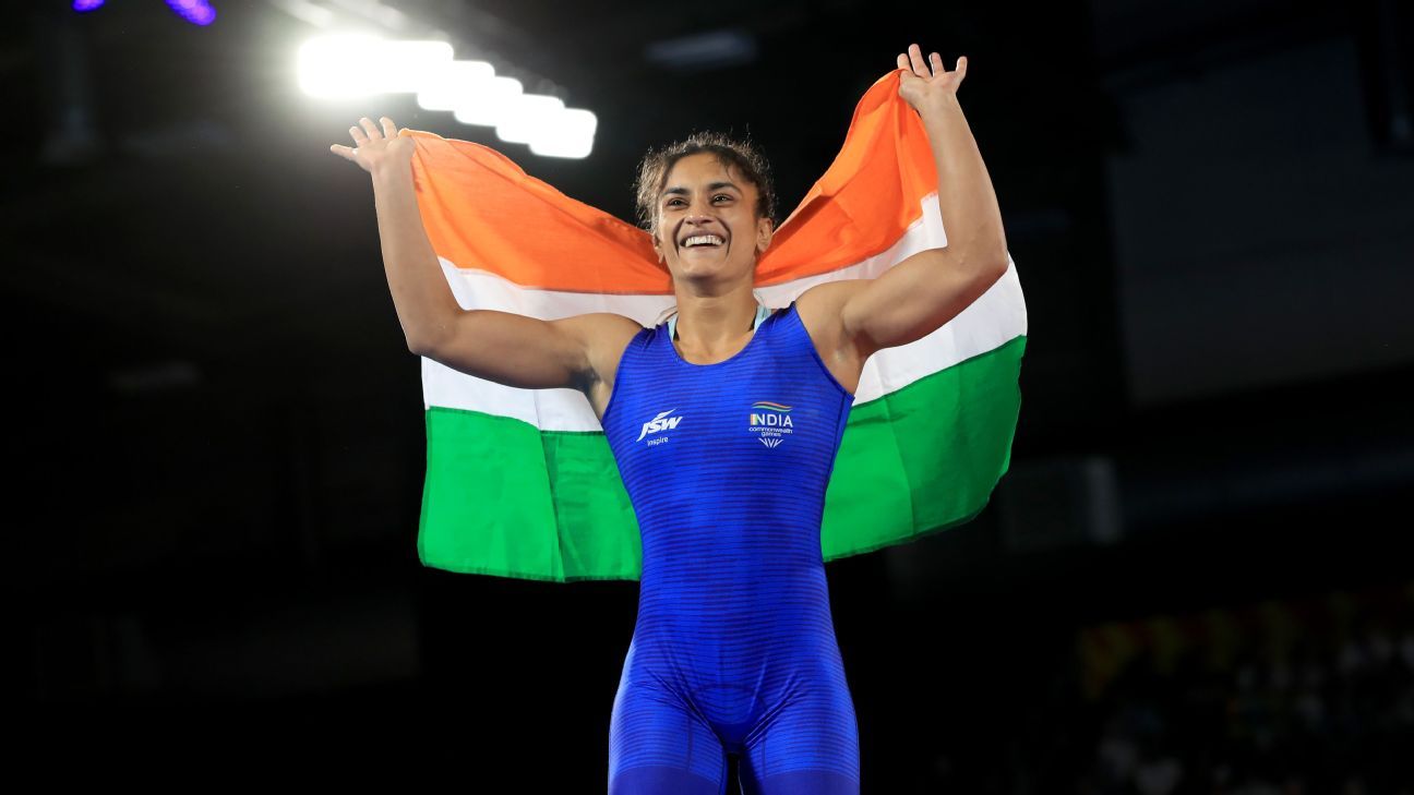 Vinesh Phogat retires: a list of all accolades won by an Indian wrestling  great - ESPN