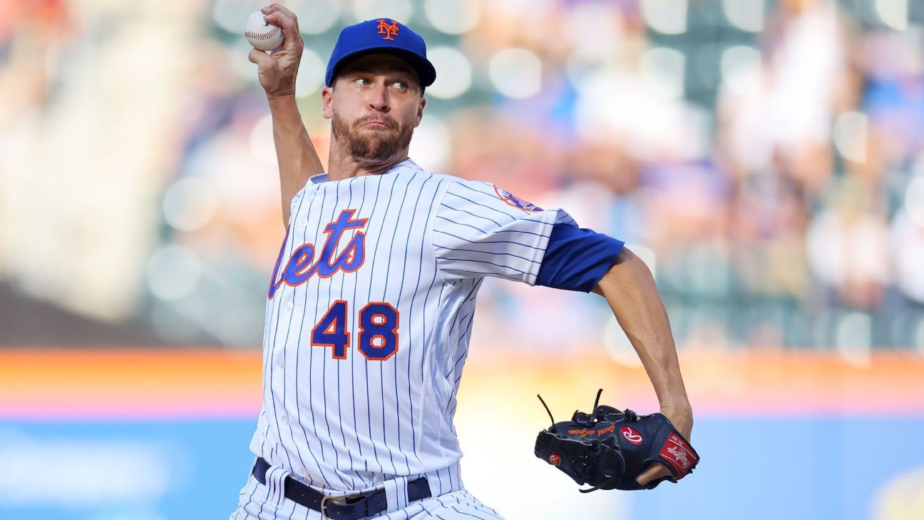 Jacob deGrom could start regular-season finale for New York Mets if first place ..