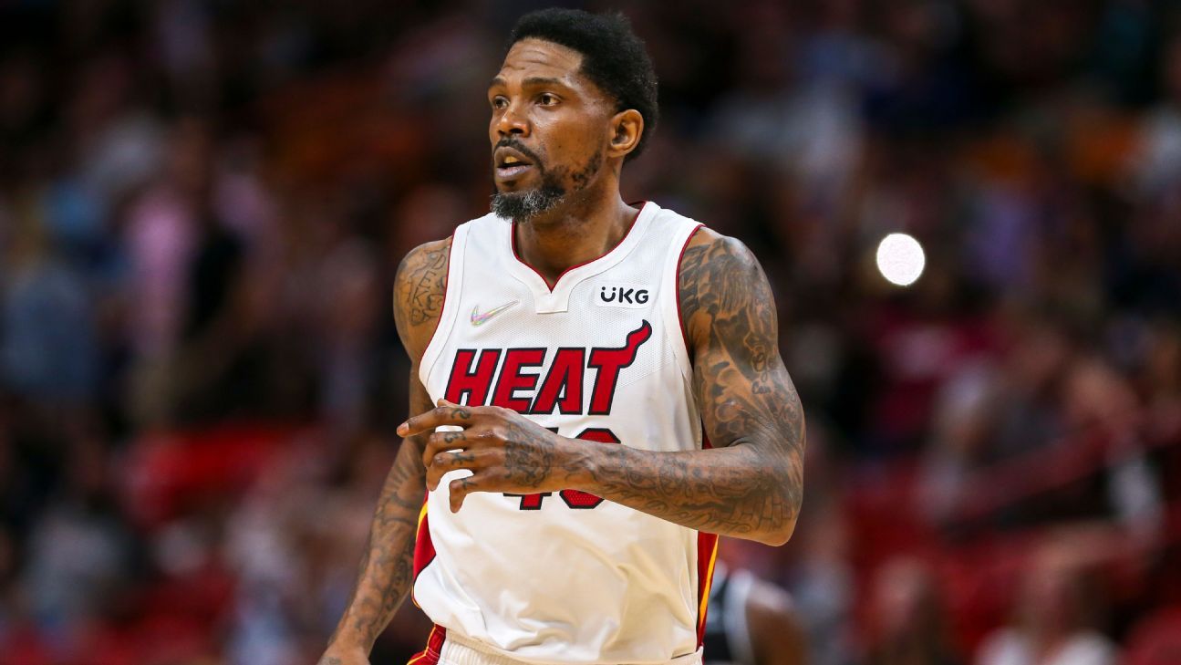 Miami Heat's Udonis Haslem says he's returning for 20th NBA season